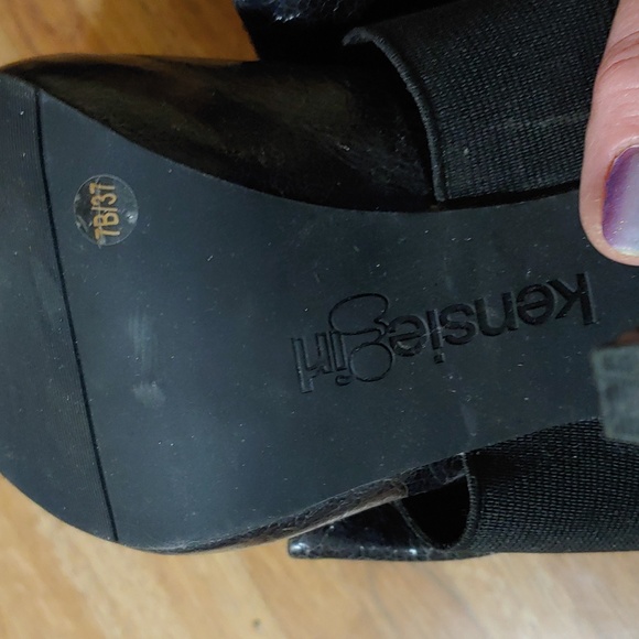 Kensie Mary Jane Bow Heels 7B - Picture 11 of 15